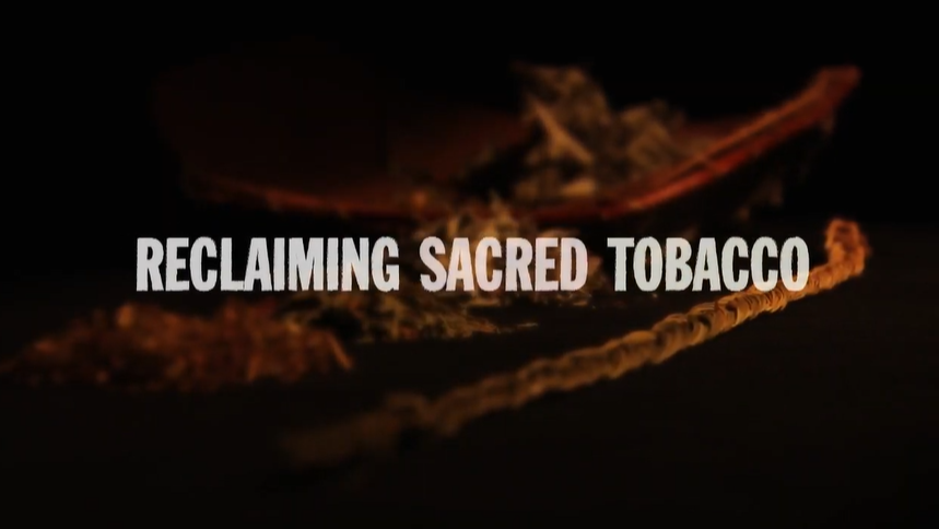 still of Reclaiming Sacred Tobacco video