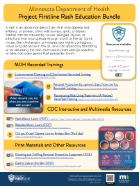 MDH Project Firstline Rash Education Bundle thumbnail