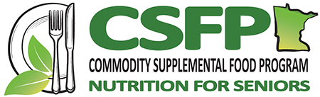 Logo - CSFP Commodity Supplemental Food Program - Nutrition for Seniors